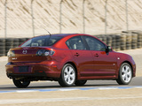 Mazda3 Sedan US-spec (BK2) 2006–09 photos