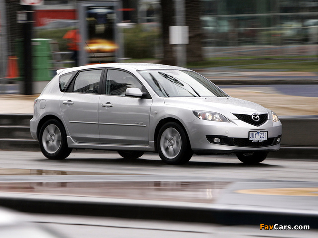 Mazda3 Hatchback AU-spec (BK2) 2006–09 photos (640 x 480)