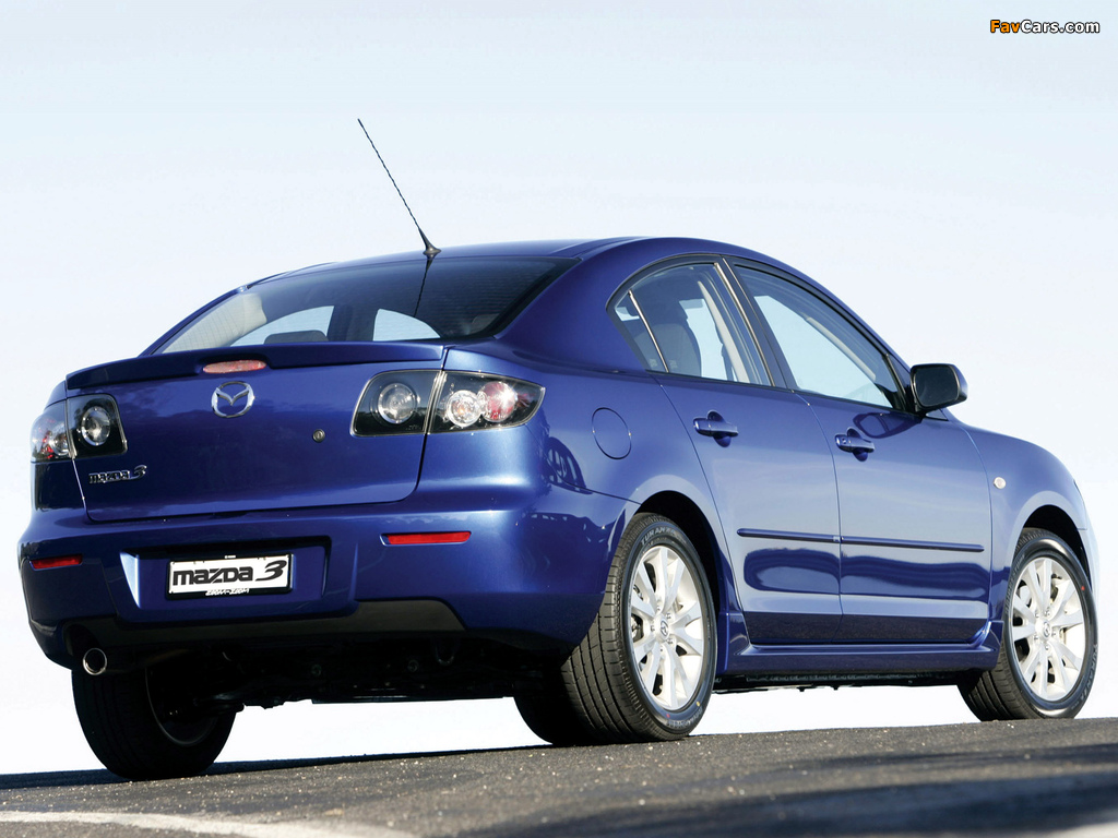 Mazda3 Sedan AU-spec (BK2) 2006–09 photos (1024 x 768)
