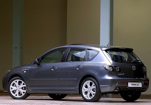 Mazda3 Sport Hatchback ZA-spec (BK2) 2006–09 photos