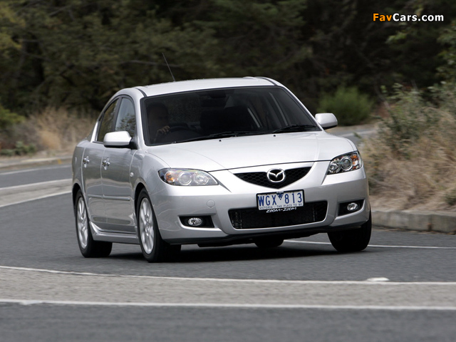 Mazda3 Sedan AU-spec (BK2) 2006–09 photos (640 x 480)