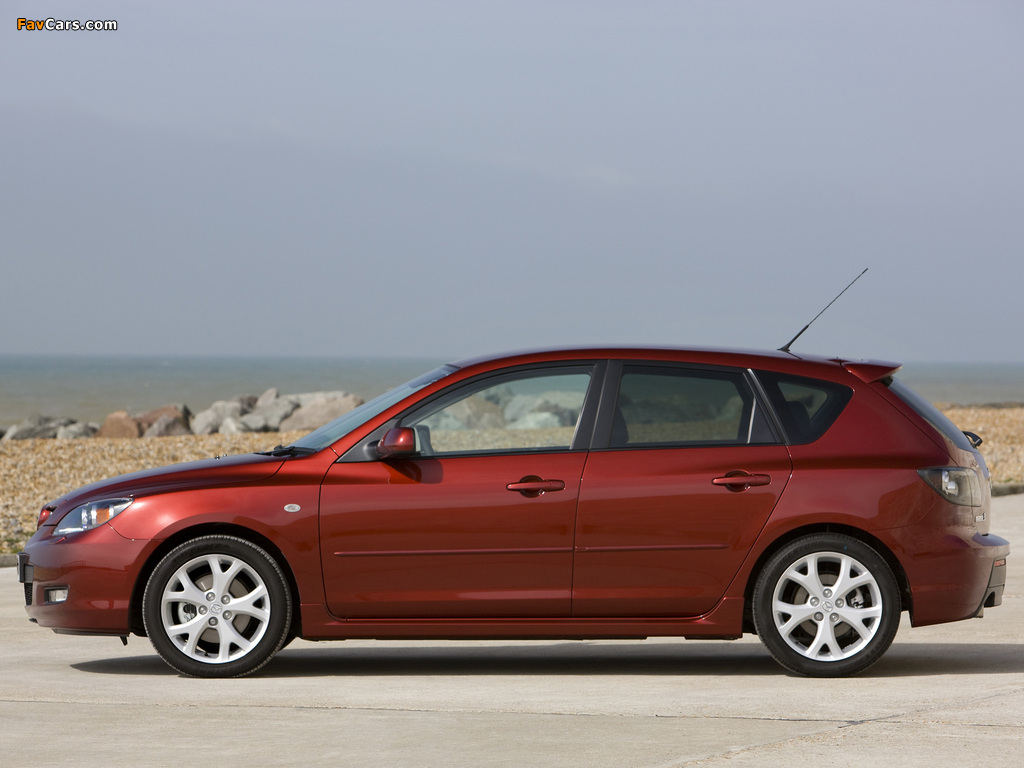 Mazda3 Sport Hatchback UK-spec (BK2) 2006–09 photos (1024 x 768)