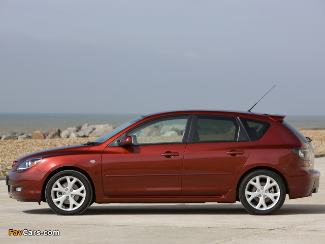 Mazda3 Sport Hatchback UK-spec (BK2) 2006–09 photos (640 x 480)