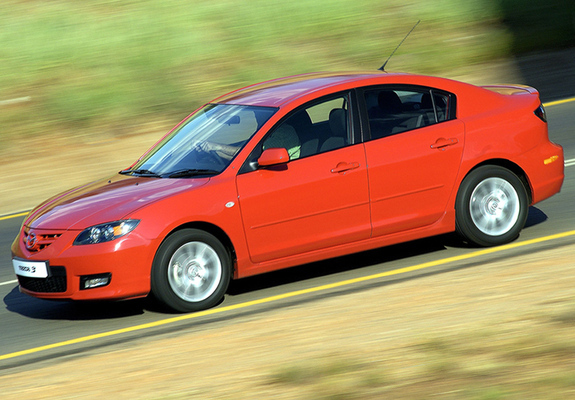Mazda3 Sport Sedan ZA-spec (BK2) 2006–09 photos