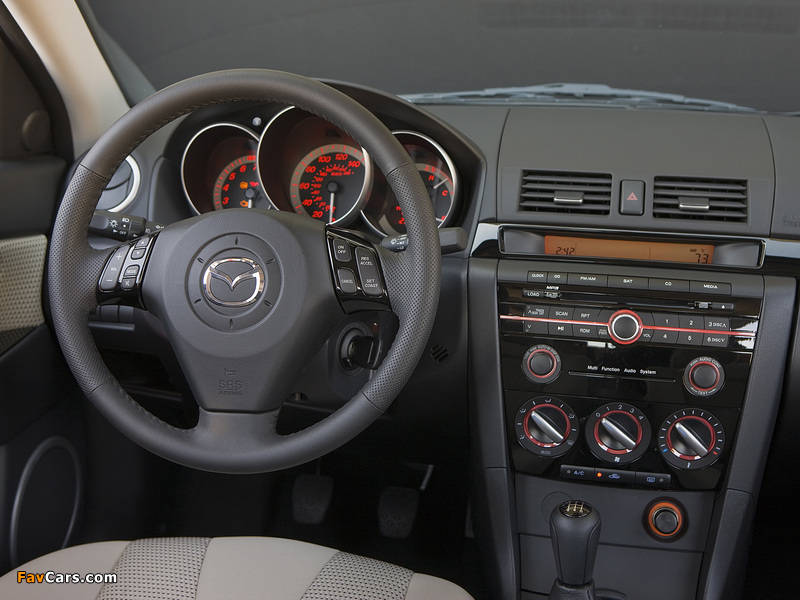 Mazda3 Sedan US-spec (BK2) 2006–09 pictures (800 x 600)