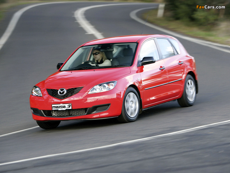 Mazda3 Hatchback AU-spec (BK2) 2006–09 pictures (800 x 600)