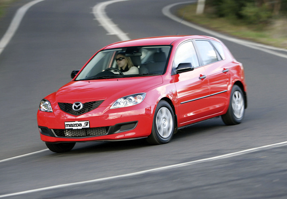 Mazda3 Hatchback AU-spec (BK2) 2006–09 pictures