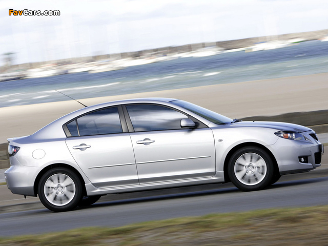 Mazda3 Sedan AU-spec (BK2) 2006–09 pictures (640 x 480)