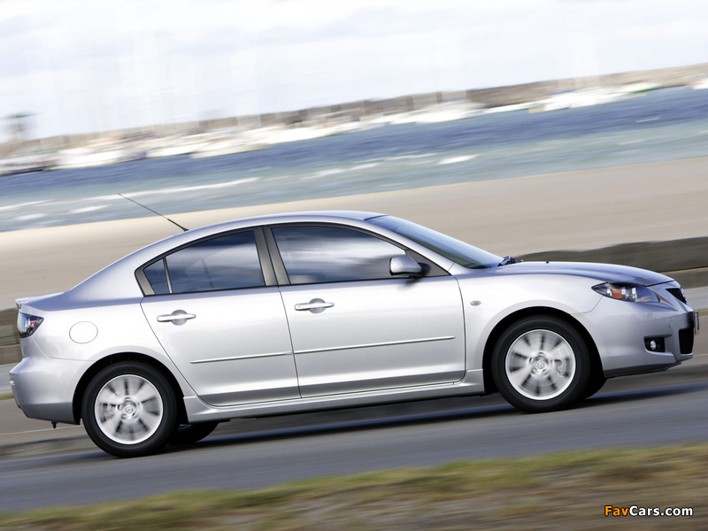 Mazda3 Sedan AU-spec (BK2) 2006–09 pictures (800 x 600)