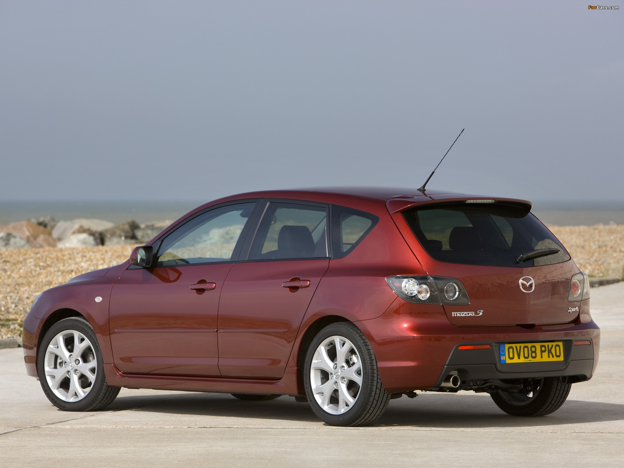 Mazda3 Sport Hatchback UK-spec (BK2) 2006–09 pictures (2048 x 1536)