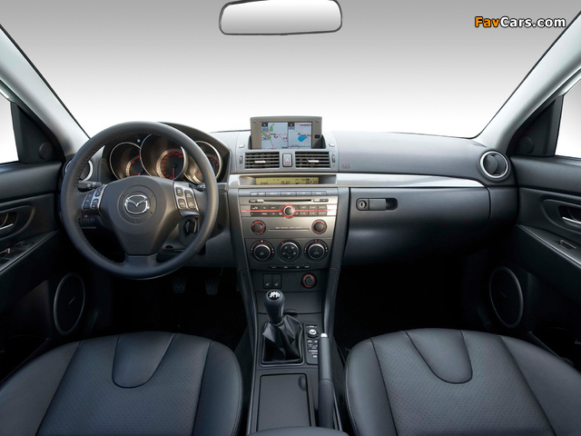 Mazda3 Sport Sedan (BK2) 2006–09 pictures (640 x 480)