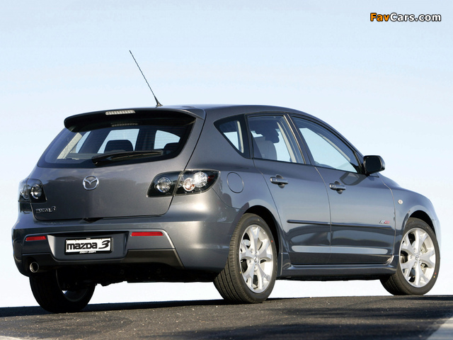 Mazda3 Hatchback SP23 (BK2) 2006–09 pictures (640 x 480)