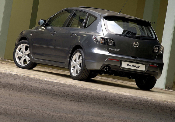 Mazda3 Sport Hatchback ZA-spec (BK2) 2006–09 pictures