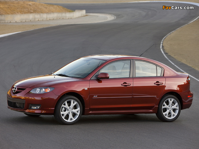 Mazda3 Sedan US-spec (BK2) 2006–09 wallpapers (640 x 480)