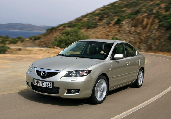 Mazda 3 Sedan 2006–09 wallpapers