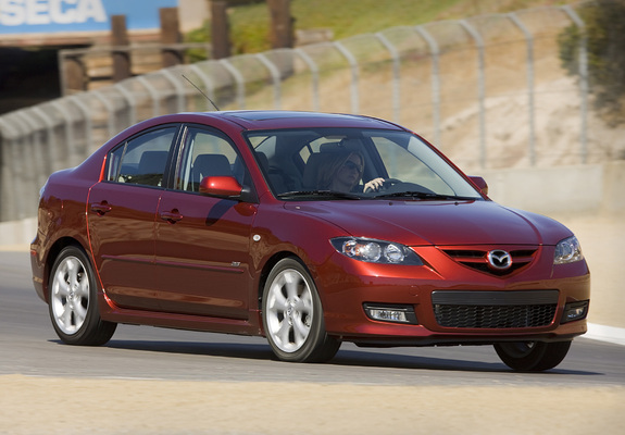 Mazda3 Sedan US-spec (BK2) 2006–09 wallpapers
