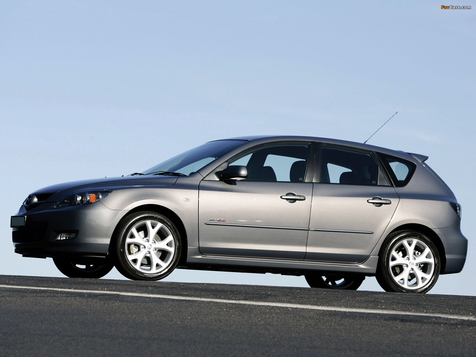 Mazda3 Hatchback SP23 (BK2) 2006–09 wallpapers (1600 x 1200)