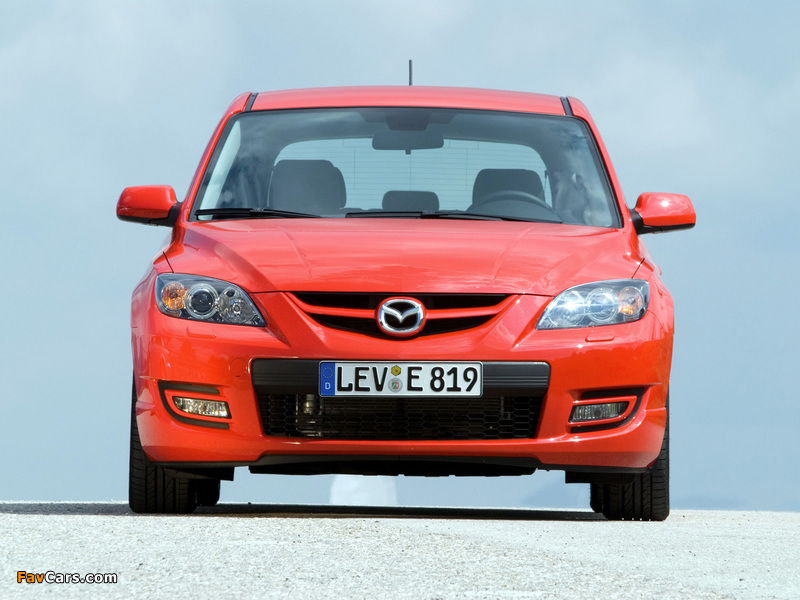 Mazda3 MPS (BK) 2006–09 wallpapers (800 x 600)
