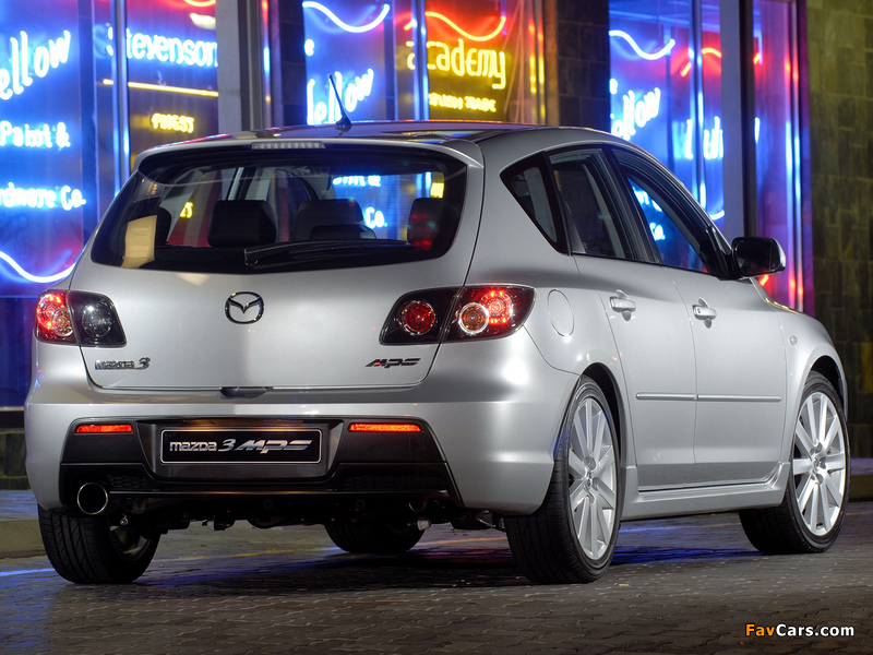 Mazda3 MPS ZA-spec (BK) 2006–09 wallpapers (800 x 600)