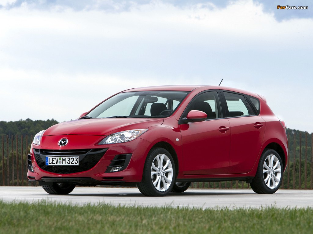Mazda 3 Hatchback 2009–11 images (1024 x 768)