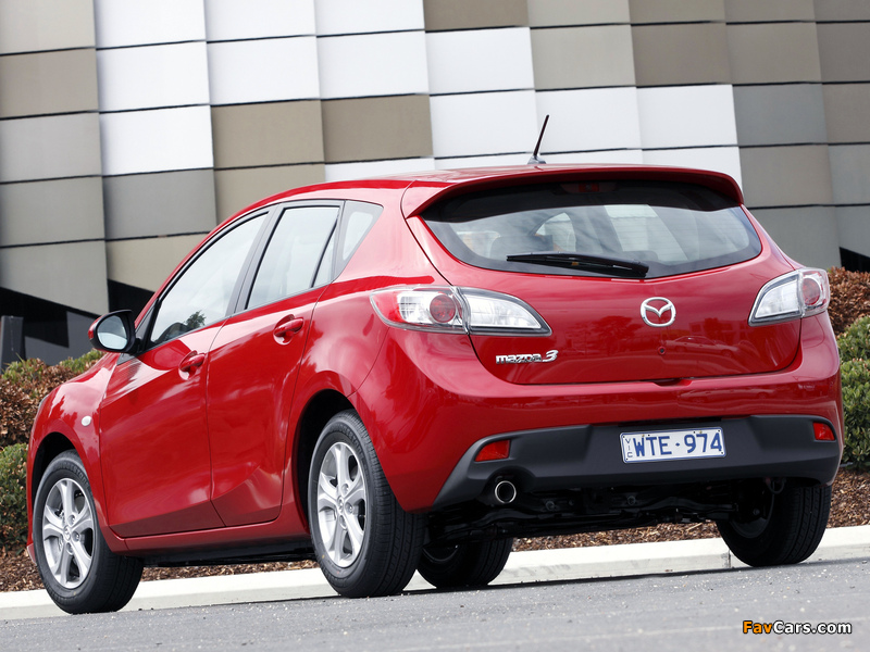 Mazda3 Hatchback AU-spec (BL) 2009–11 images (800 x 600)