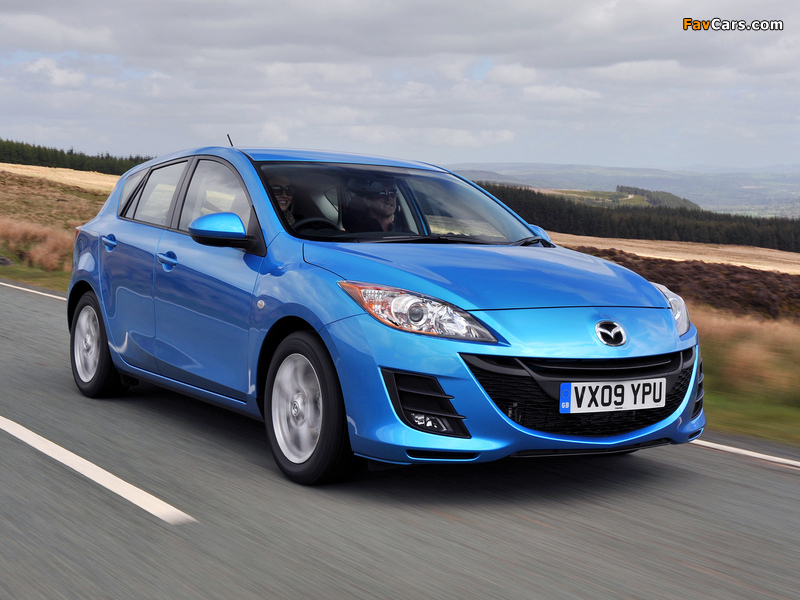 Mazda3 Hatchback UK-spec (BL) 2009–11 images (800 x 600)