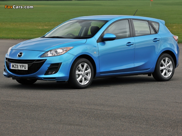 Mazda3 Hatchback UK-spec (BL) 2009–11 images (640 x 480)