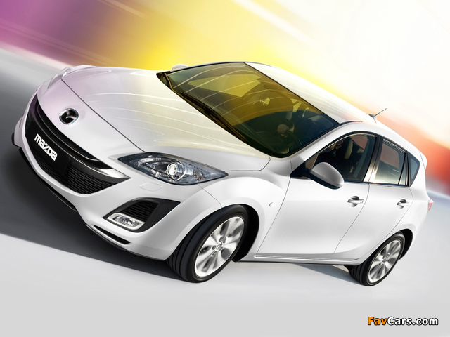 Mazda3 Hatchback i-stop (BL) 2009–11 images (640 x 480)