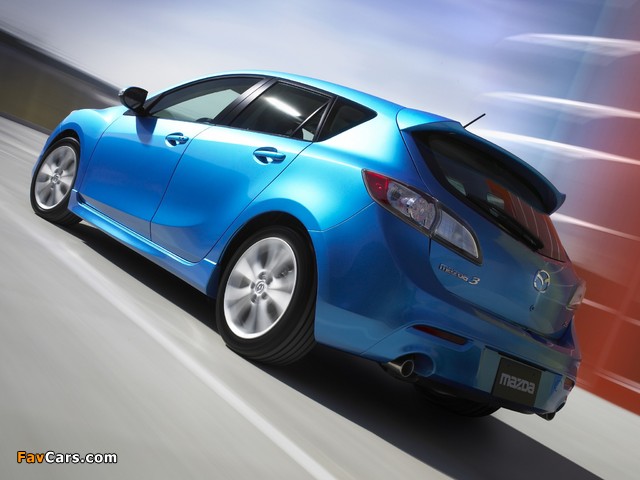 Mazda3 Hatchback US-spec (BL) 2009–11 images (640 x 480)