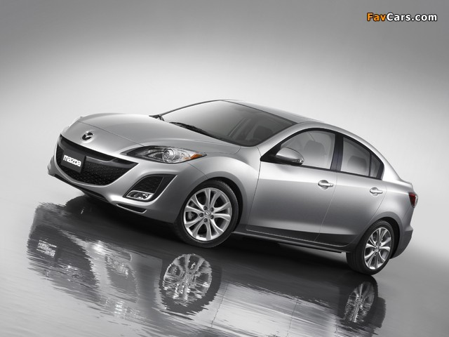 Mazda3 Sedan US-spec (BL) 2009–11 images (640 x 480)