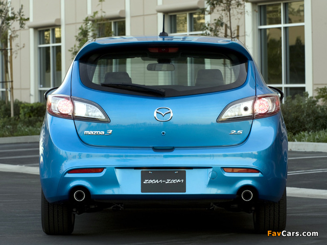 Mazda3 Hatchback US-spec (BL) 2009–11 images (640 x 480)