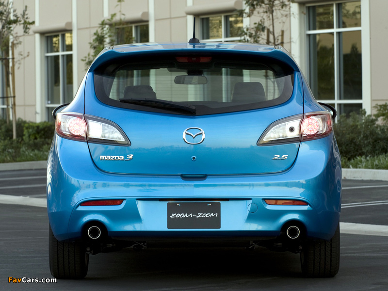 Mazda3 Hatchback US-spec (BL) 2009–11 images (800 x 600)