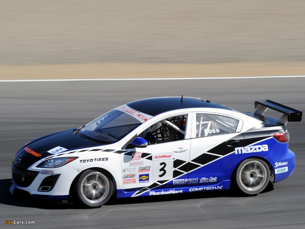 Mazda3 World Challenge Race Car (BL) 2009–13 images (1024 x 768)