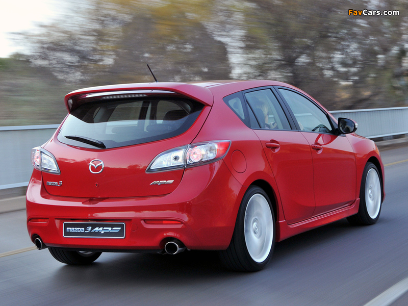 Mazda 3 MPS ZA-spec 2009 images (800 x 600)