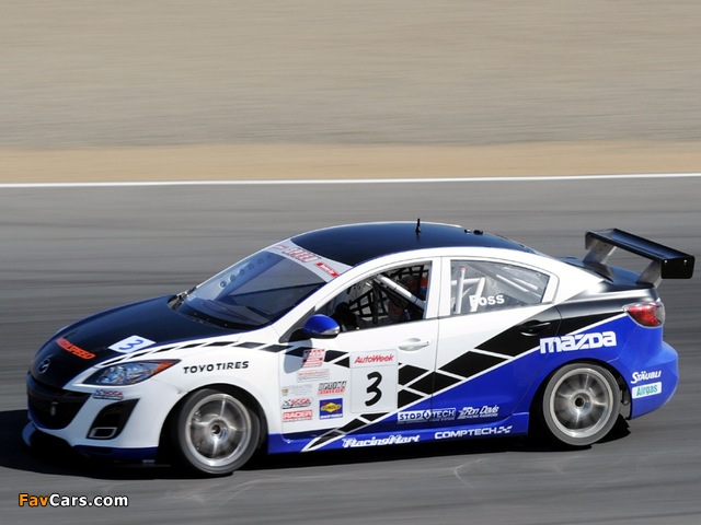 Mazda3 World Challenge Race Car (BL) 2009–13 images (640 x 480)