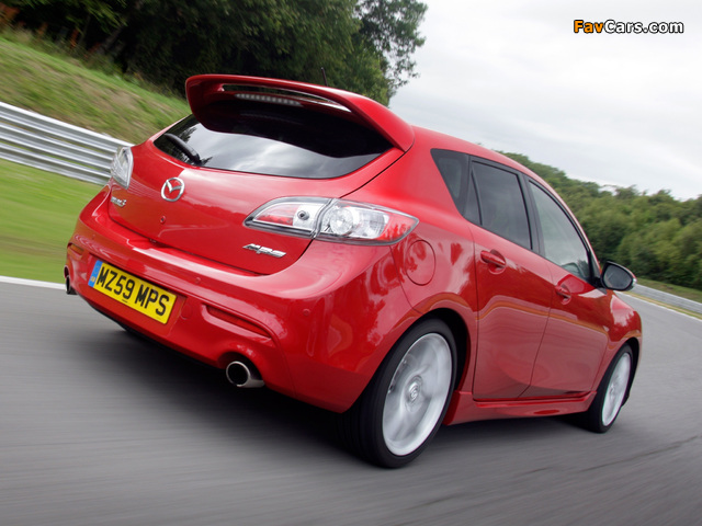 Mazda3 MPS UK-spec (BL) 2009–13 images (640 x 480)