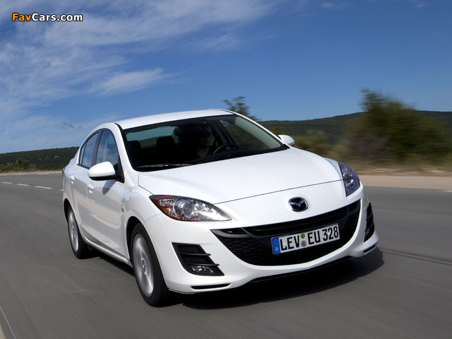 Mazda3 Sedan (BL) 2009–11 photos (640 x 480)