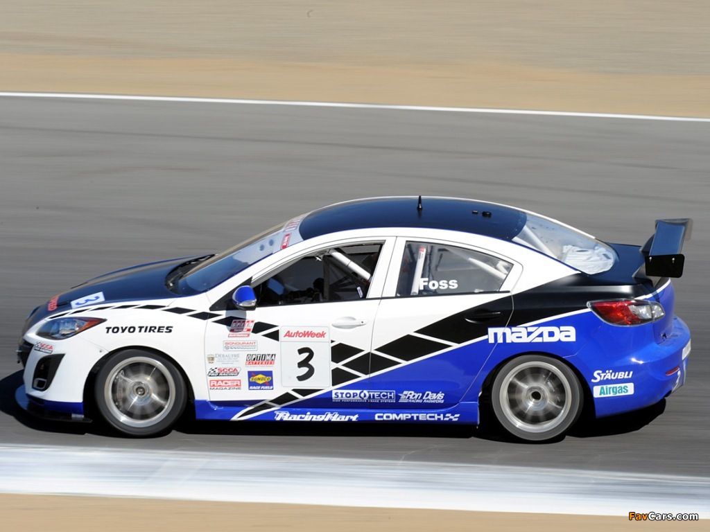 Mazda3 World Challenge Race Car (BL) 2009–13 photos (1024 x 768)