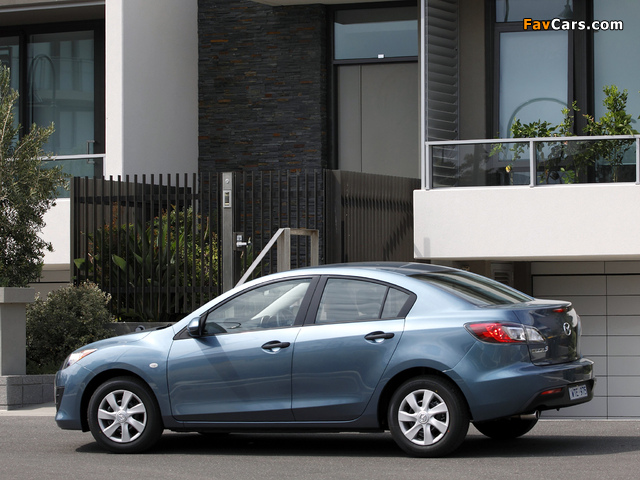 Mazda3 Sedan AU-spec (BL) 2009–11 photos (640 x 480)