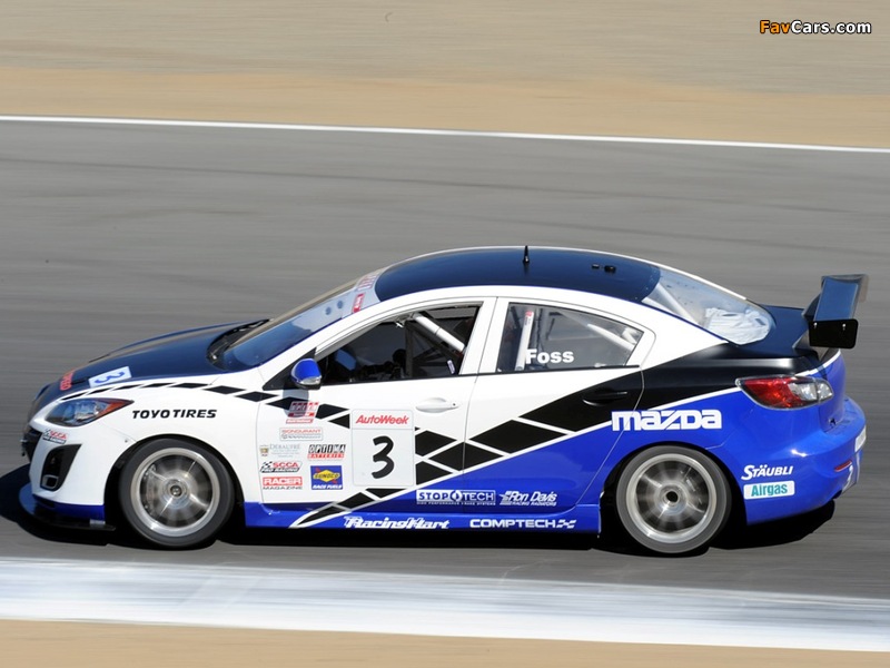 Mazda3 World Challenge Race Car (BL) 2009–13 photos (800 x 600)