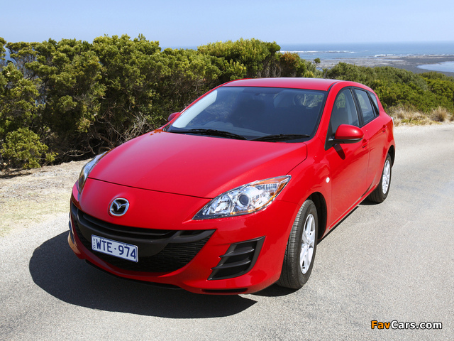 Mazda3 Hatchback AU-spec (BL) 2009–11 pictures (640 x 480)