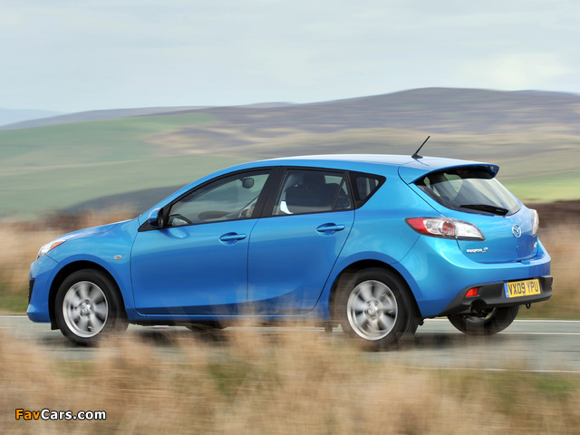 Mazda3 Hatchback UK-spec (BL) 2009–11 pictures (640 x 480)