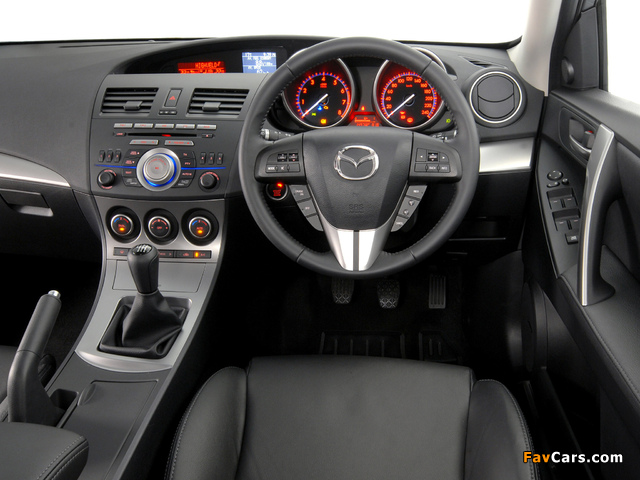 Mazda3 Sport Hatchback ZA-spec (BL) 2009–11 pictures (640 x 480)