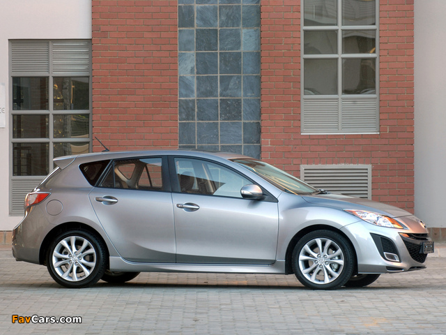 Mazda3 Sport Hatchback ZA-spec (BL) 2009–11 pictures (640 x 480)