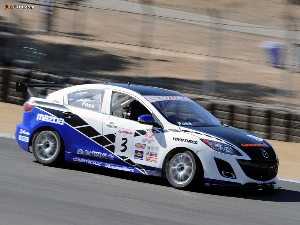 Mazda3 World Challenge Race Car (BL) 2009–13 pictures (1024 x 768)