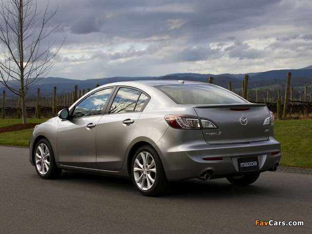 Mazda3 Sedan US-spec (BL) 2009–11 pictures (640 x 480)