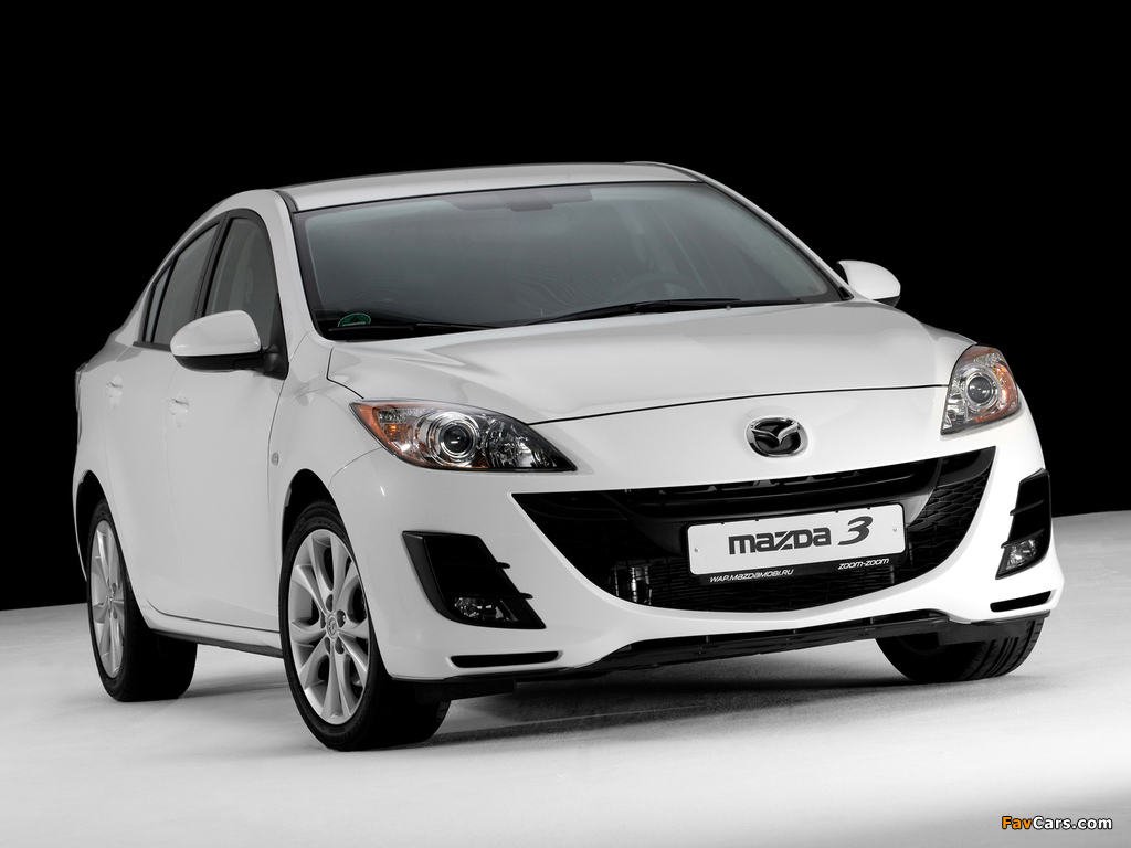 Mazda3 Sedan (BL) 2009–11 pictures (1024 x 768)