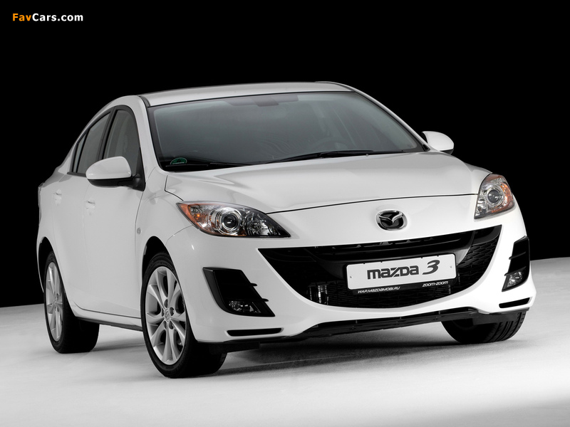 Mazda3 Sedan (BL) 2009–11 pictures (800 x 600)