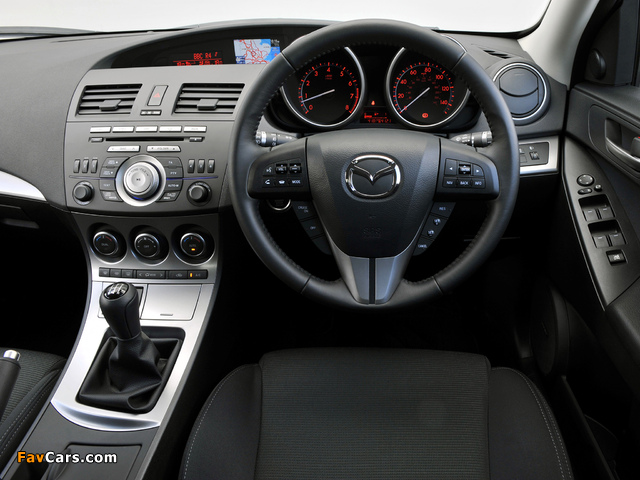 Mazda3 Sport Hatchback UK-spec (BL) 2009–11 wallpapers (640 x 480)
