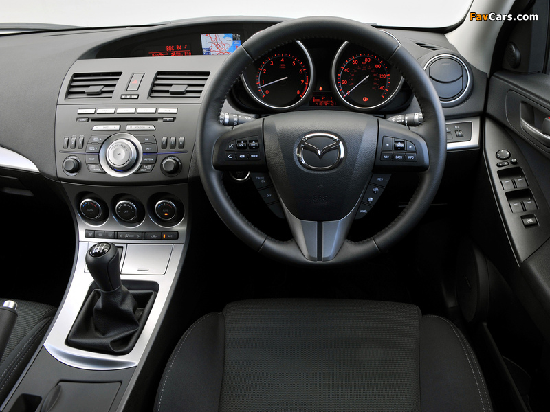 Mazda3 Sport Hatchback UK-spec (BL) 2009–11 wallpapers (800 x 600)